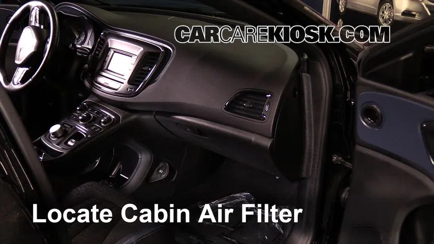 2016 Chrysler 200 S 3.6L V6 FlexFuel Air Filter (Cabin)